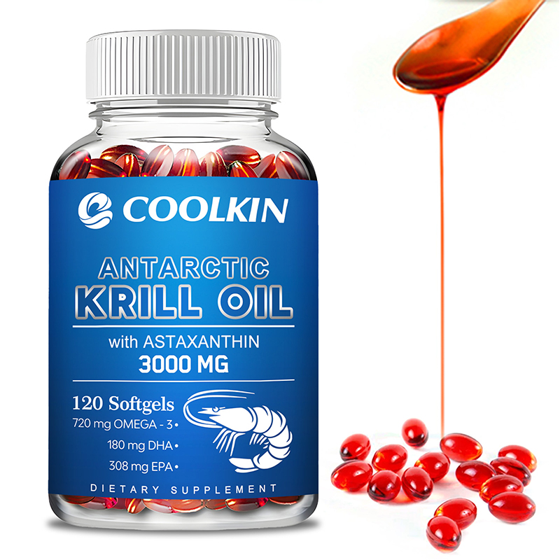 Omega 3 Fish Oil - Antarktika Krill Yağı 3000mg - Omega-3