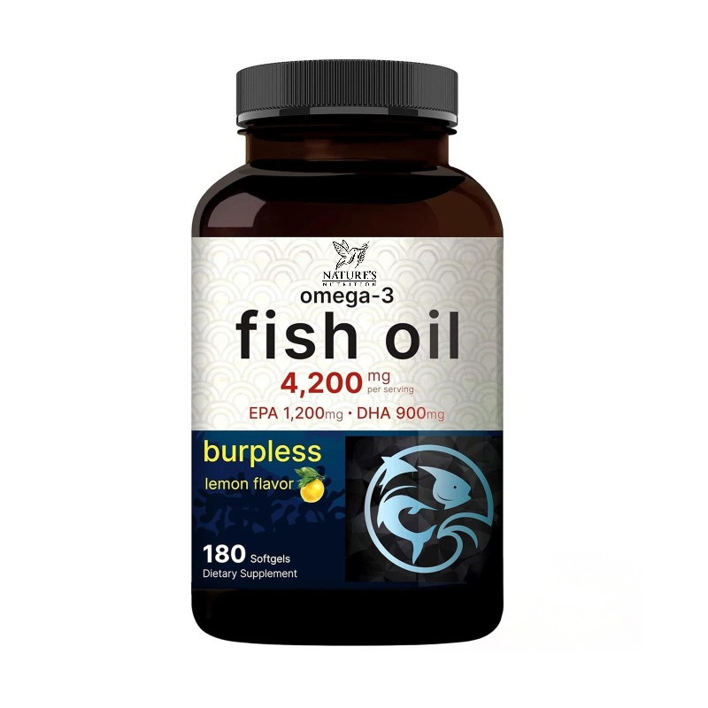 Omega 3 Fish Oil - Omega-3 Balık Yağı, Her Porsiyonda 4200