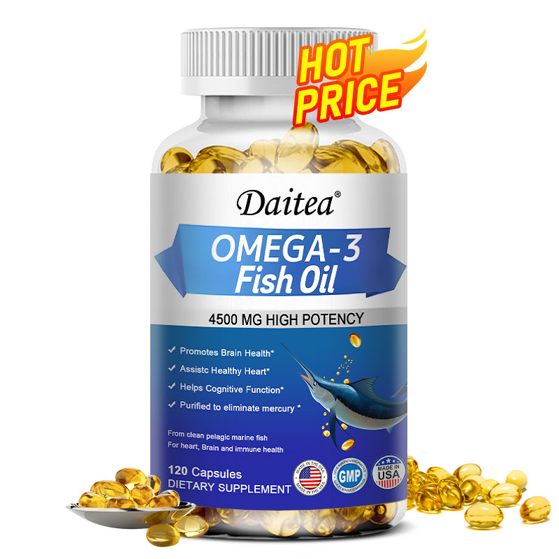Omega 3 Fish Oil - Omega 3'lü Balık Yağı - GDO'suz,