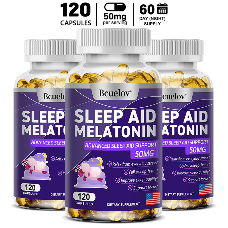 Nutrition & Fitness Hub Photos - Melatonin 25mg Kapsüller, L-Theanine, Magnezyum Sitrat