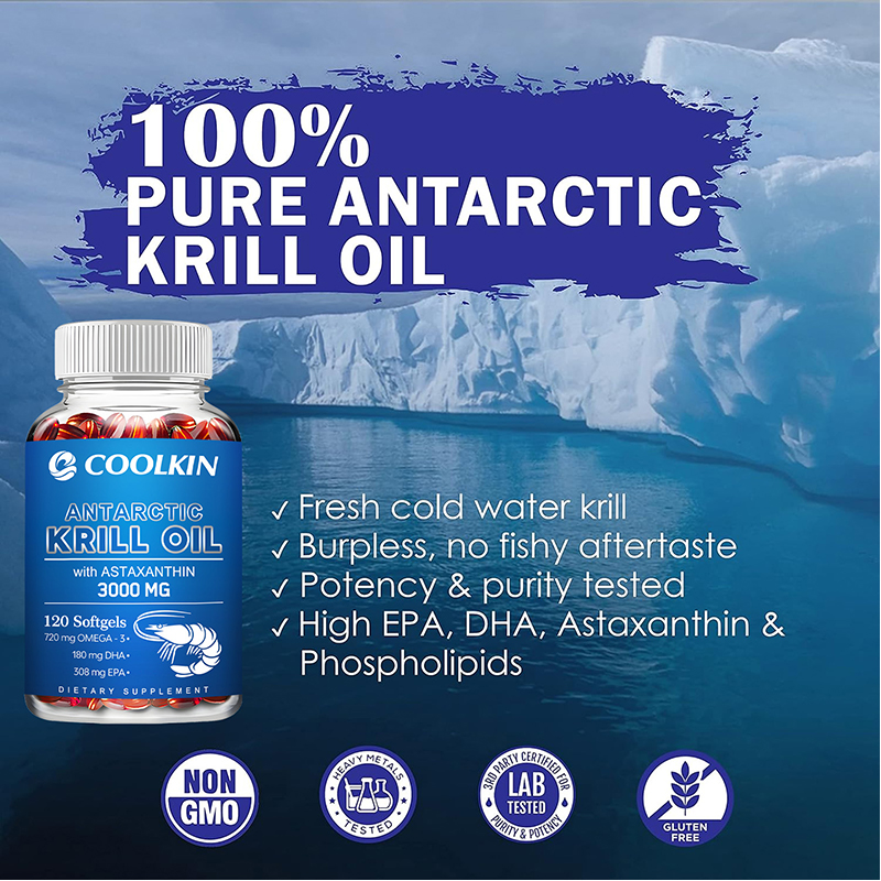 Antarktika Krill Yağı 3000mg - - Omega 3 Fish Oil incelemesi ve fiyatı