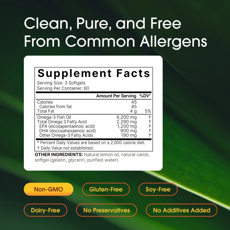 Omega-3 Balık Yağı, Her Porsiy - Omega 3 Fish Oil incelemesi ve fiyatı